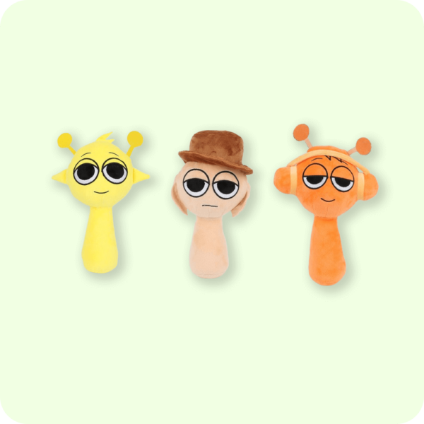 Sprunki Plush 3PCS Set B