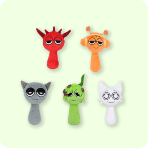 Sprunki Plush 5PCS Set B